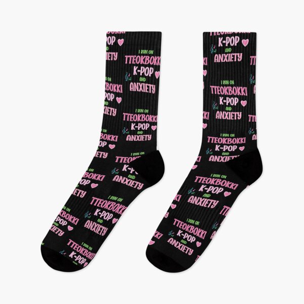 Item preview, I Run On Tteokbokki, K-pop, and Anxiety designed and sold by cordeiroae.