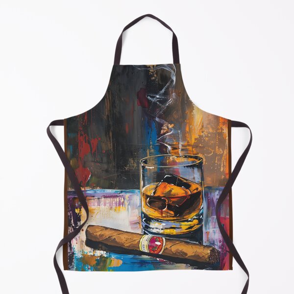 Item preview, Chromatic Fusion- Vibrant Expressions of Whiskey and Cigar in Cubist, Fauvist, and Impressionist Str designed and sold by OlfactoART Studio.