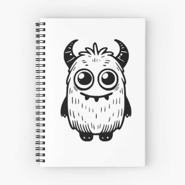 Item preview, Cute Horned Monster designed and sold by NicolasGlowArt.