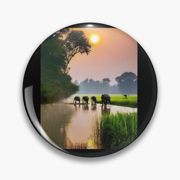 Item preview, chitwan national park designed and sold by EuropeanPrints.