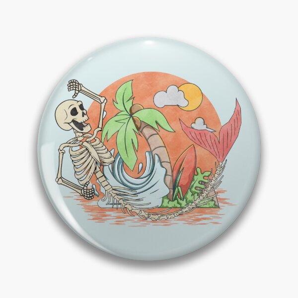 Item preview, Tropical Mermaid Skeleton designed and sold by FlawlessSeams.