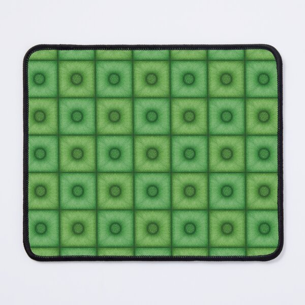 Item preview, Chess pattern from "Pouf" tiles the color of demantoid and olivine designed and sold by Cherevan.