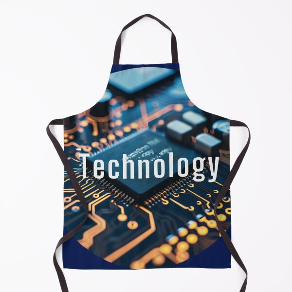 Item preview, Modern Tech Symbol with Circuit Board Icon designed and sold by Ace Apparel  Attire.