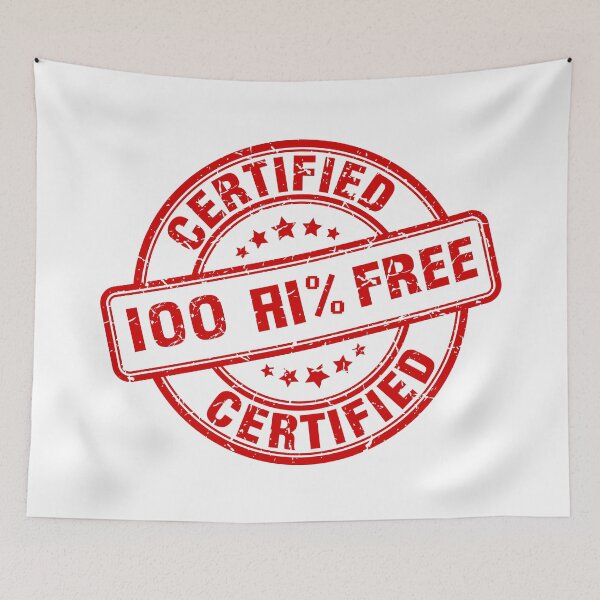 Item preview, 100% AI Free designed and sold by yourgeekside.