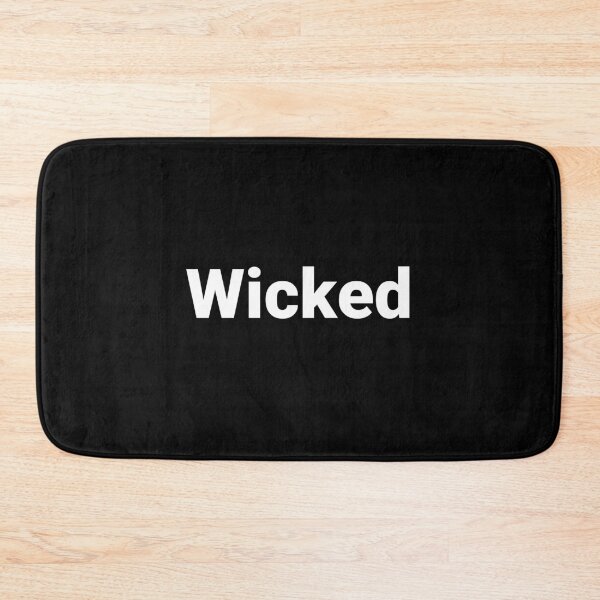 Item preview, Wicked designed and sold by Text-based T-Shirts and Gifts.