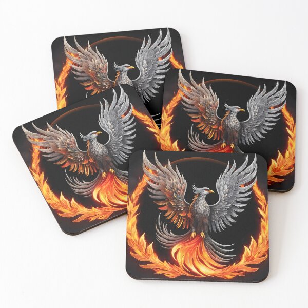 Item preview, Resurgent Flames: Phoenix Bird Ascending designed and sold by Chroma Artis.