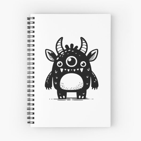 Item preview, Black Tiny Monster designed and sold by NicolasGlowArt.