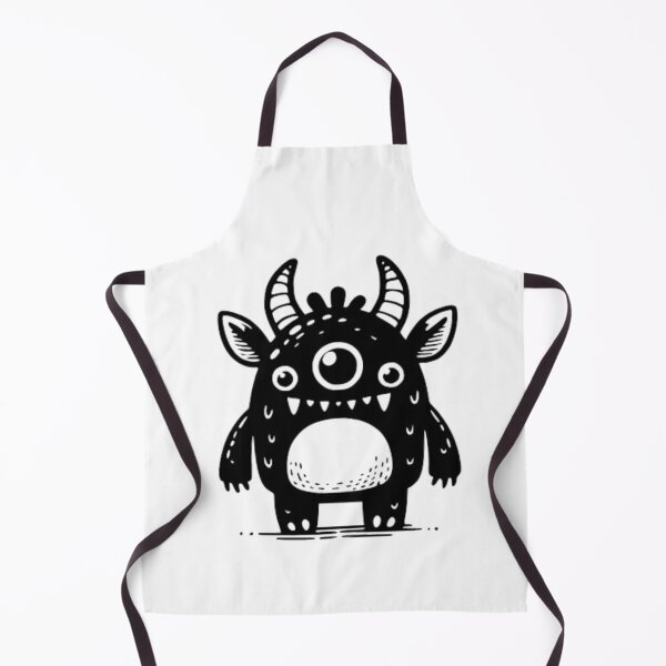 Item preview, Black Tiny Monster designed and sold by NicolasGlowArt.