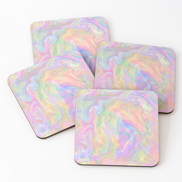 Item preview, Dreamy painting depicting rainbow sherbet designed and sold by ffein.