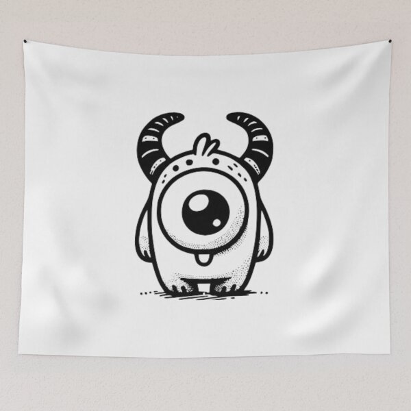 Item preview, One Eyed Monster designed and sold by NicolasGlowArt.