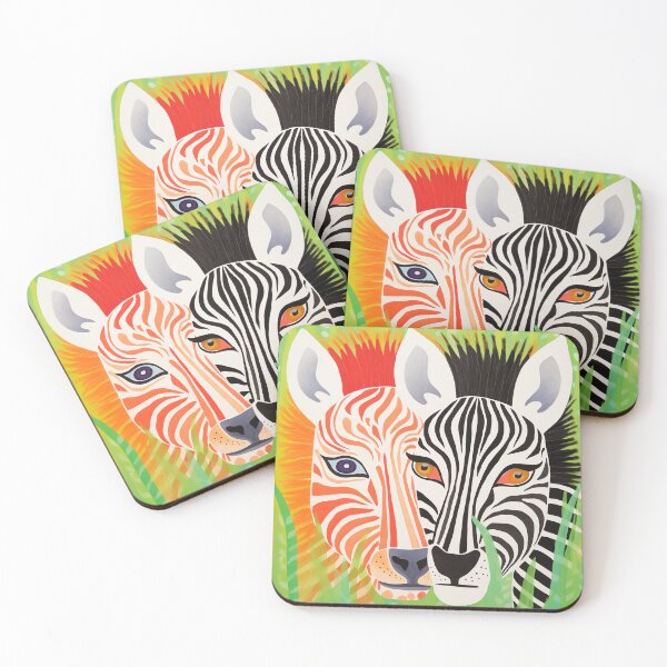 Item preview, Two Zebras designed and sold by EnchantArtCo.