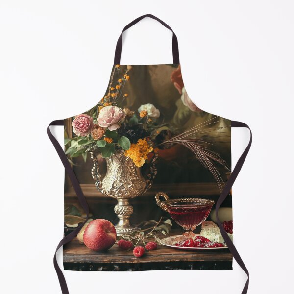 Item preview, 17th Century Charcuterie with Garden Flowers designed and sold by dstarj.