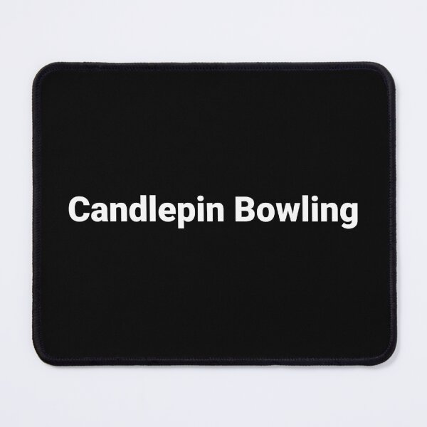 Item preview, Candlepin Bowling designed and sold by Text-based T-Shirts and Gifts.