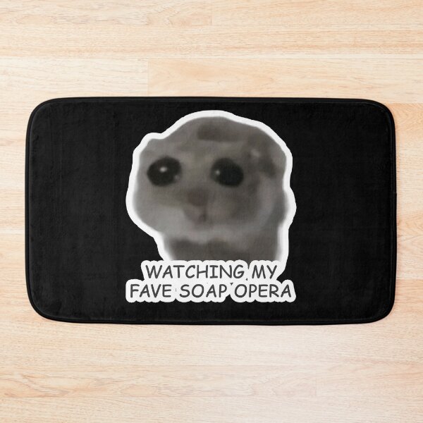 Item preview, Sad Hamster Meme designed and sold by sheprint.