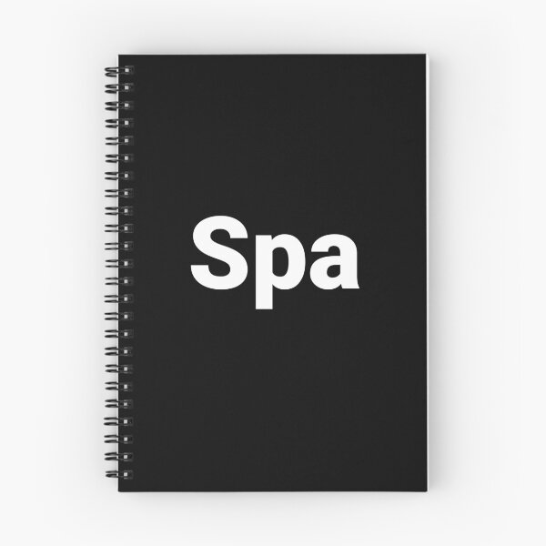 Item preview, Spa designed and sold by Text-based T-Shirts and Gifts.