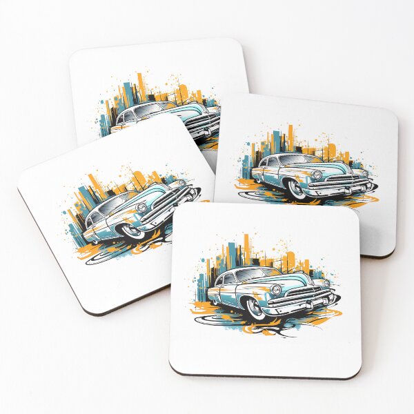 Item preview, Sport Car Artworks in Vibrant Splash Style designed and sold by NegarinFashions.