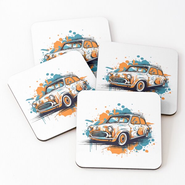 Item preview, Sport Car Artworks in Vibrant Splash Style designed and sold by NegarinFashions.