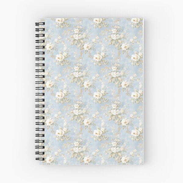 Item preview, Vintage Blue Floral Pattern designed and sold by LouieVanille.