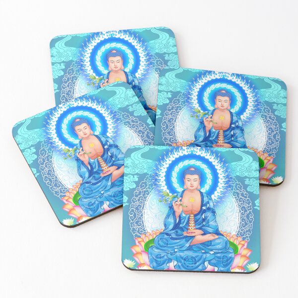Item preview, the art of Medicine Buddha designed and sold by dearbedelia.