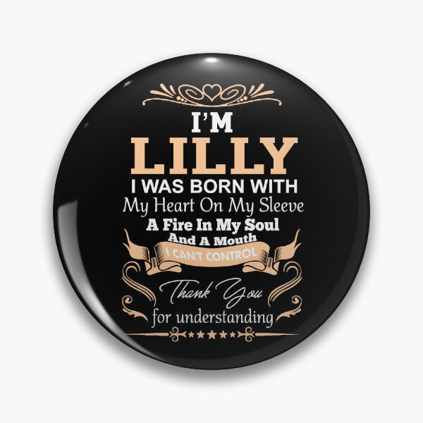 Artikelvorschau, Definition des Mädchennamens Lilly entworfen und verkauft von Share-me.