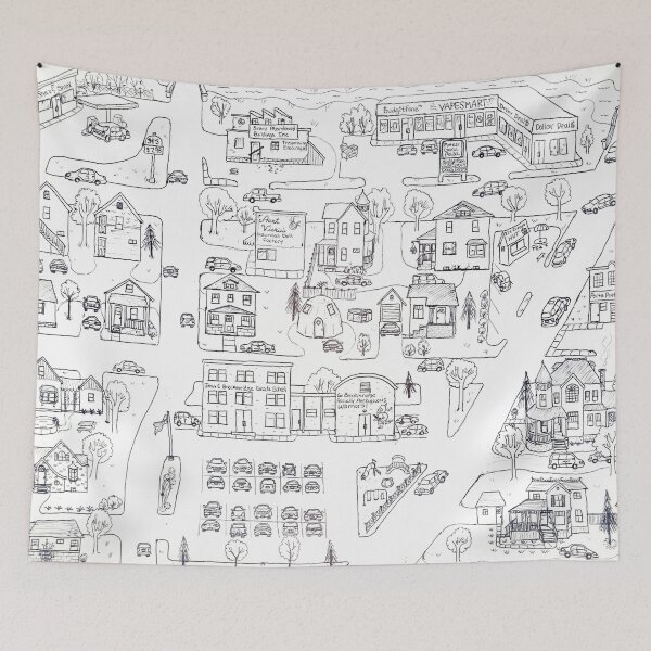 Item preview, Everywhere, USA designed and sold by erikteutsch.