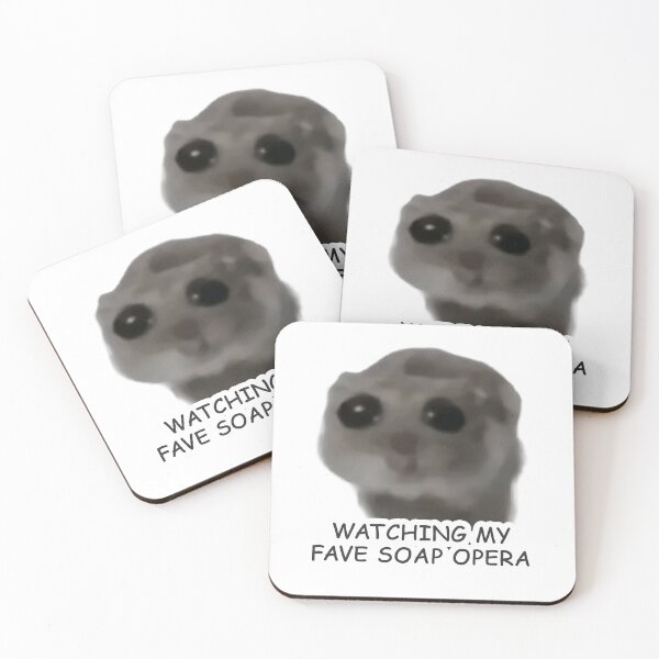 Item preview, Sad Hamster Meme designed and sold by sheprint.