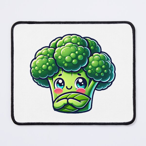 Item preview, Bashful Broccoli designed and sold by RadoSta.