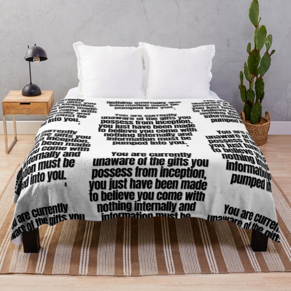 Item preview, You are currently unaware of the gifts you possess from inception, you just have been made to believe you come with nothing internally and information must be pumped into you. designed and sold by Finds.