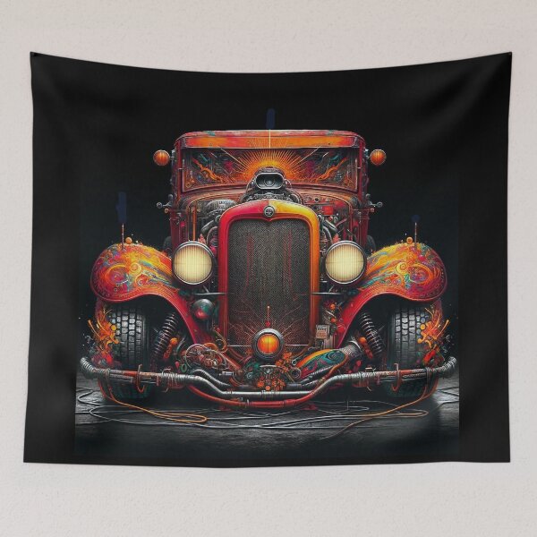 Item preview, The Front of an Old Car...001... designed and sold by AtelierFafard.