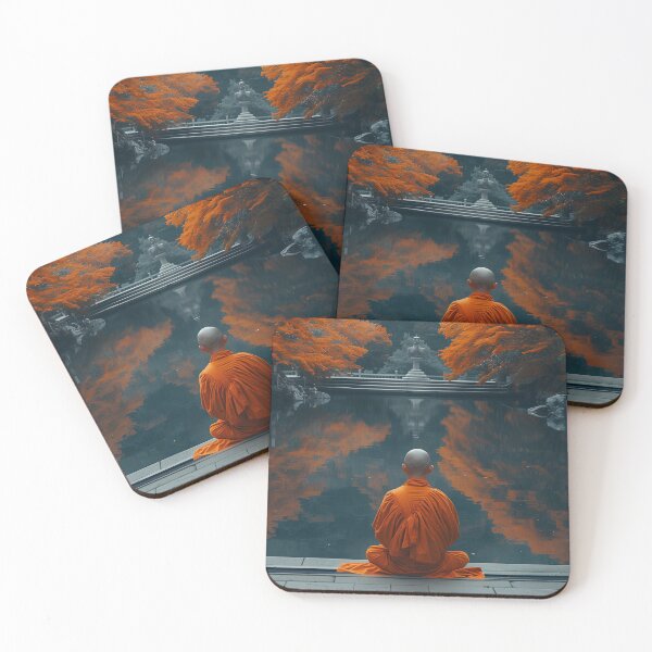 Item preview, Buddhist monk designed and sold by tony4urban.
