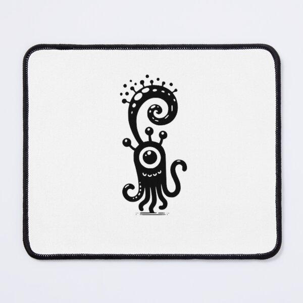 Item preview, Cute Monster Jellyfish designed and sold by NicolasGlowArt.