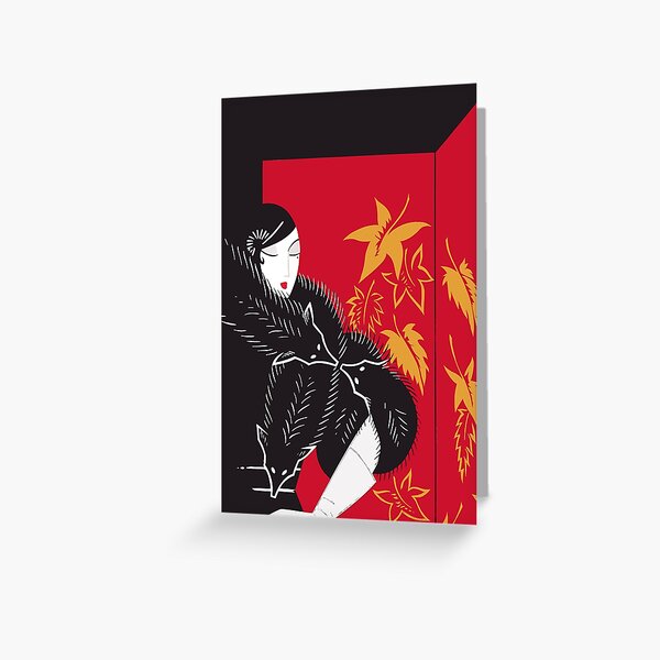 Item preview, Erté - Furs, Black Version designed and sold by elektronen.