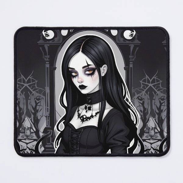 Item preview, Pale Goth Girl - Alt Girl Aesthetic designed and sold by MadnessEnvelope.
