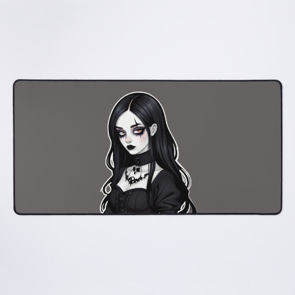 Item preview, Pale Goth Girl - Alt Girl Aesthetic designed and sold by MadnessEnvelope.