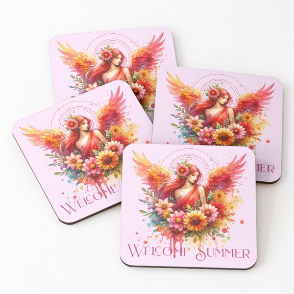 Item preview, Welcome Summer Angel designed and sold by I-I-Trading-Co.