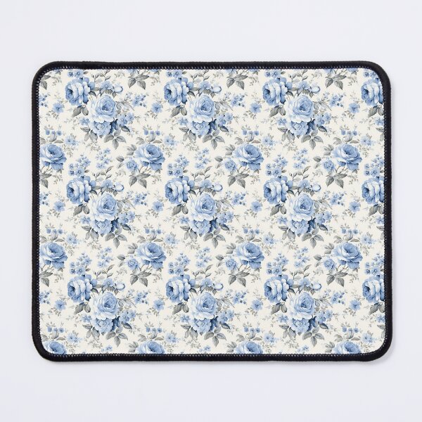 Item preview, Antique Blue Floral Pattern designed and sold by LouieVanille.
