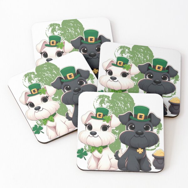 Item preview, Lady and Grifo Dynamic Duo at St Patrick Day designed and sold by Furbabies Art.