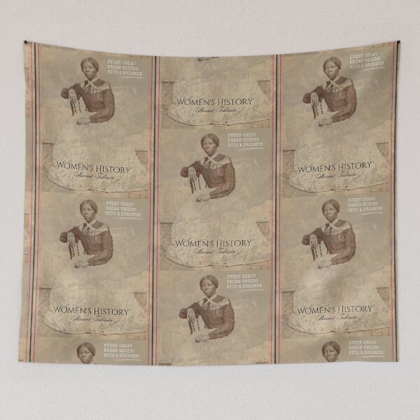 Item preview, Harriet Tubman Vintage Photograph Women's History Month Design designed and sold by EarthArtDesigns.