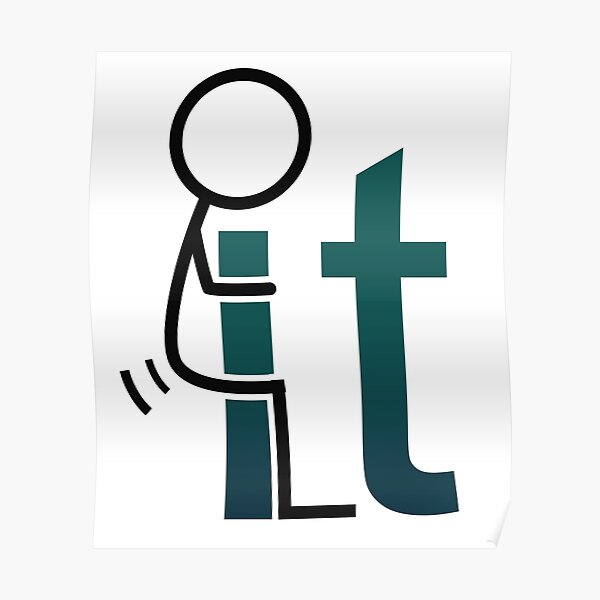 “F It Stick Figure” Poster for Sale by MyShirtHub | Redbubble