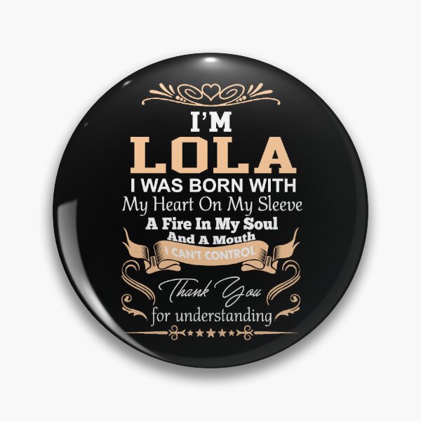 Item preview, Lola Girl Name Definition designed and sold by Share-me.