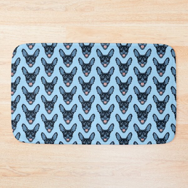 Item preview, Cute Blue Doberman Face Pattern designed and sold by Leonardo Palumbo.