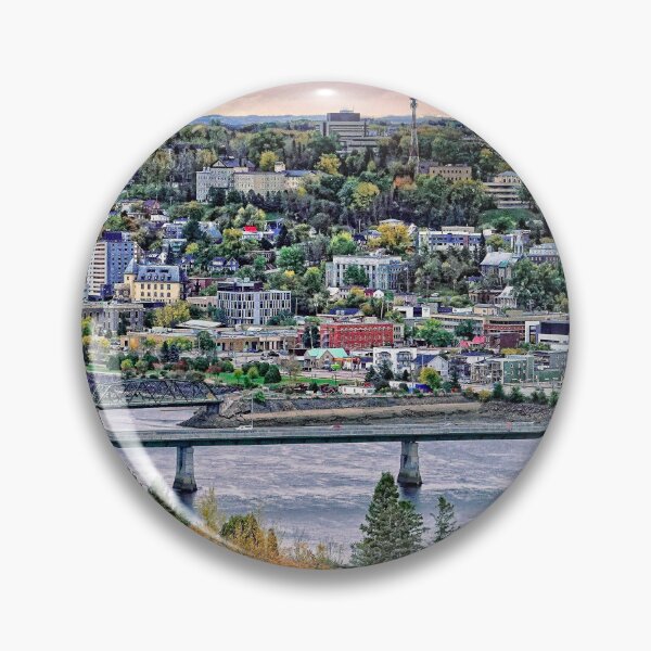 Item preview, Bridges across the Saguenay at Chicoutimi Canada designed and sold by RosRidleyPhoto.