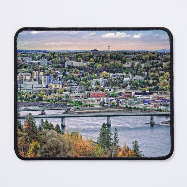 Item preview, Bridges across the Saguenay at Chicoutimi Canada designed and sold by RosRidleyPhoto.