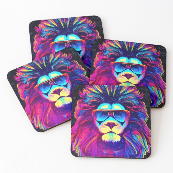 Item preview, Clouded Lion with Sunglasses designed and sold by wumples.