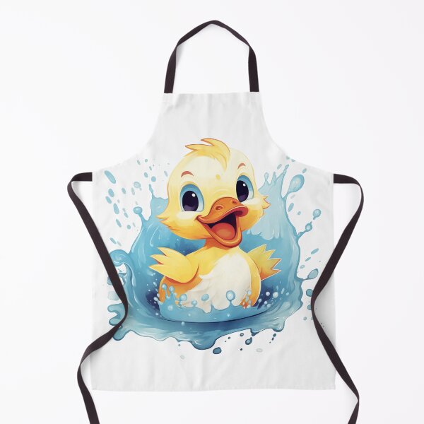 Item preview, Happy smiling duckling in the water designed and sold by GoodThings66.
