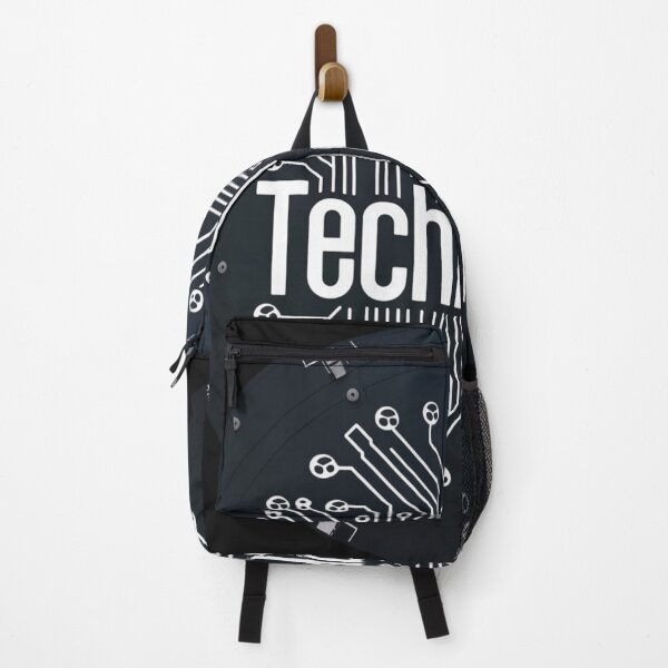 Item preview, Contemporary Tech Symbol with Circuit Design designed and sold by Ace Apparel  Attire.