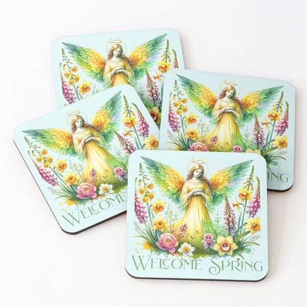 Item preview, Welcome Spring Angel designed and sold by I-I-Trading-Co.