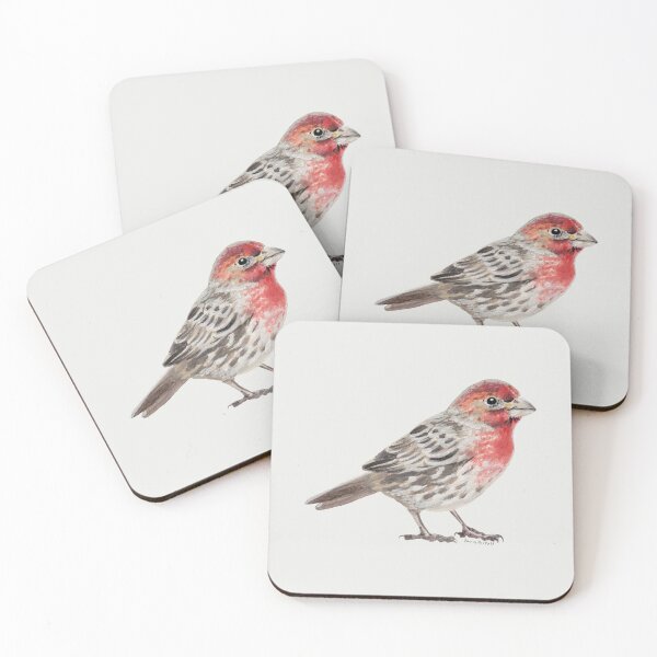 Item preview, House Finch 2 painting designed and sold by Emily Bickell.