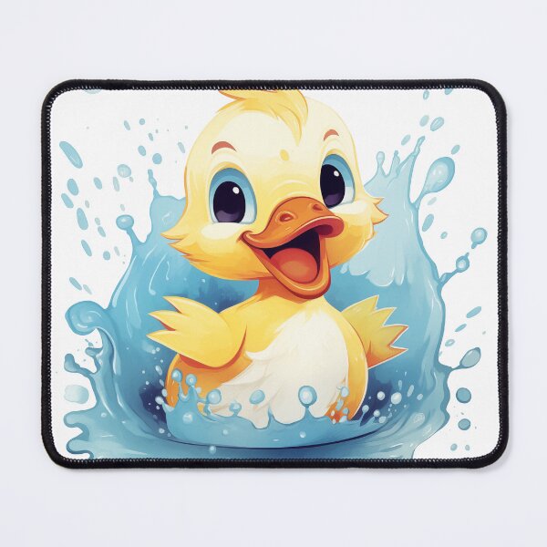 Item preview, Happy smiling duckling in the water designed and sold by GoodThings66.