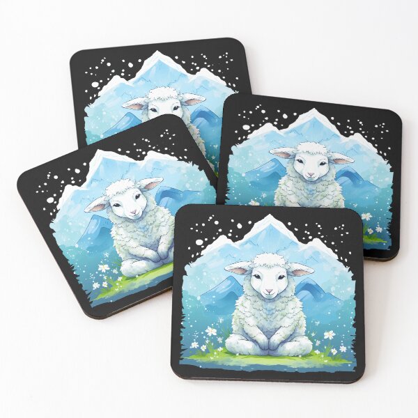 Item preview, Meditation - sheep in a funny style designed and sold by Andrea-Design.